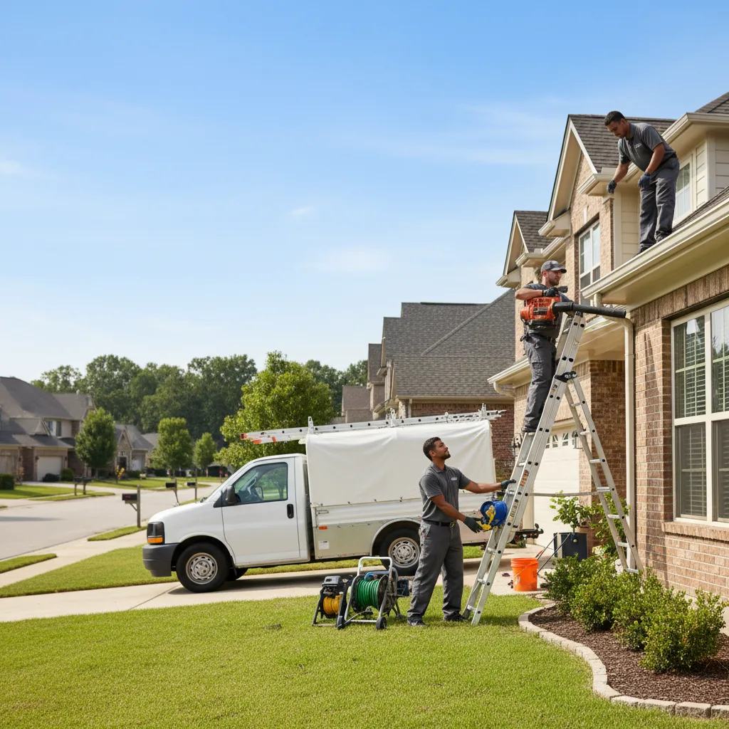 Home Gutter Service in Roaring Springs, TX near me